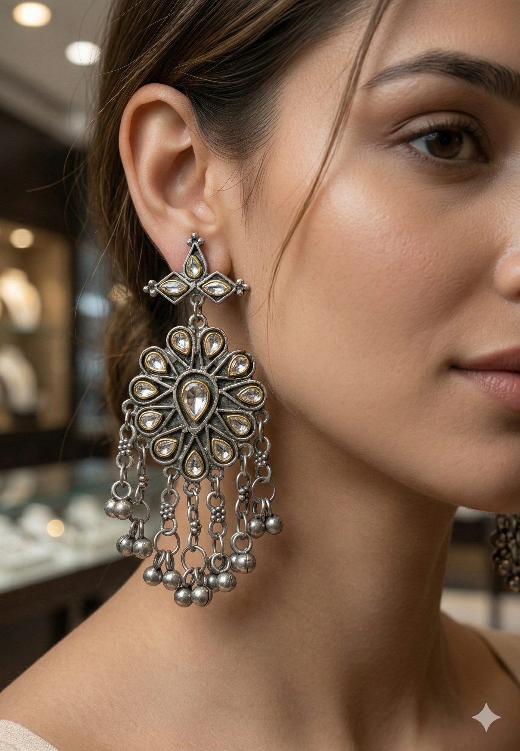 Wild Vineyard Drops Earrings - Image 2